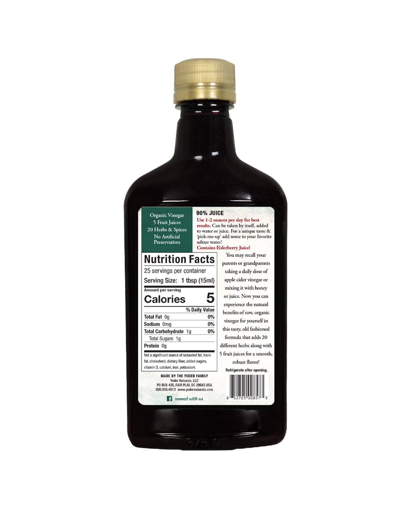 Yoder's Good Health Recipe: 12.5 Oz