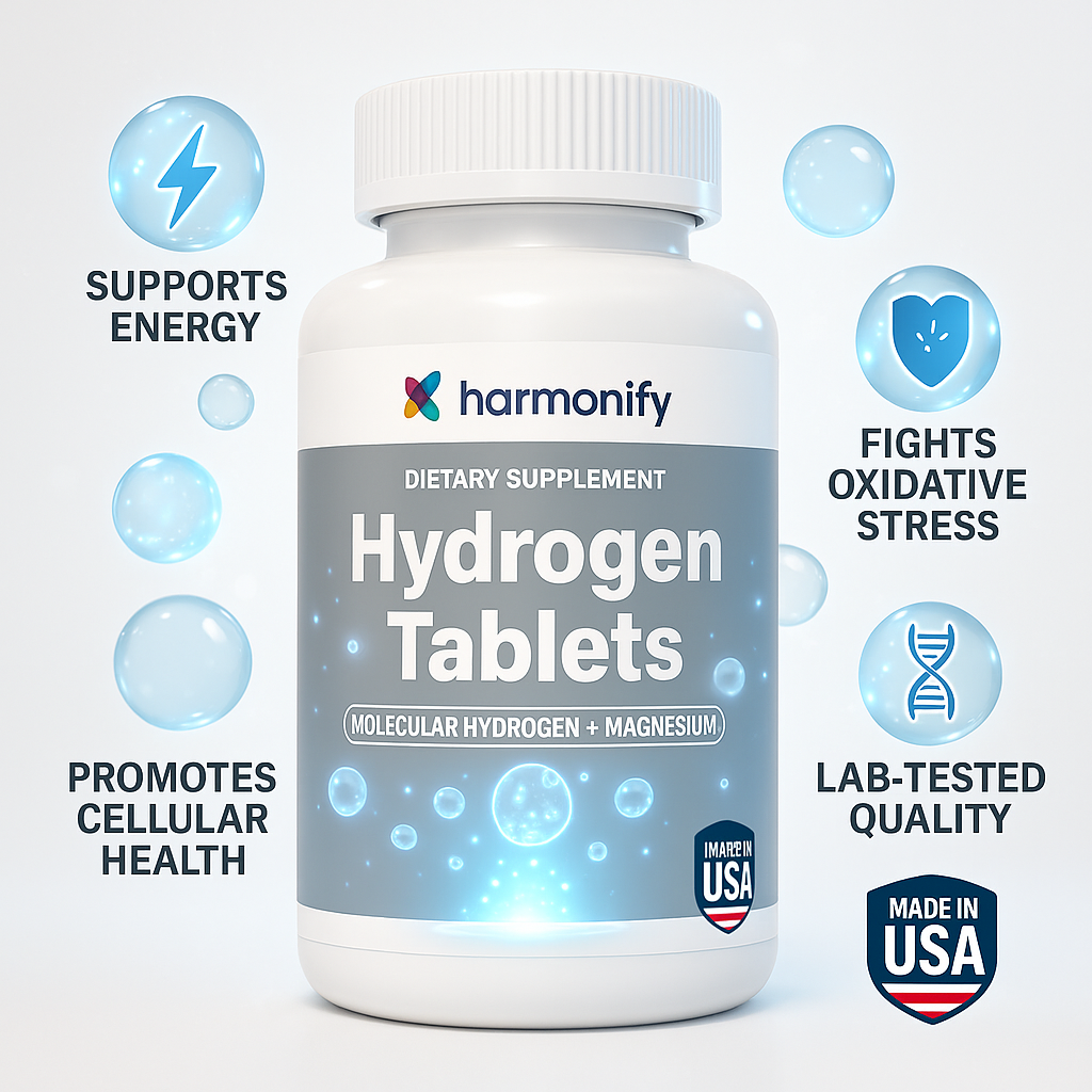 Hydrogen Tablets Molecular Hydrogen + Magnesium 60 Days