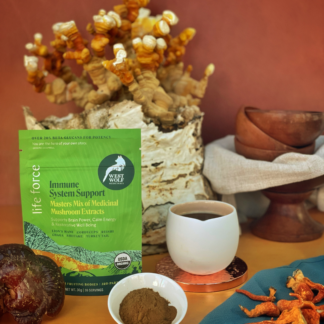 Lifeforce Organic Mushroom Extract Immune System Supplement