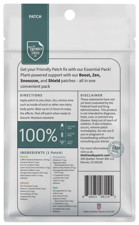 The Essentials Pack - 2 energy, 2 sleep, 2 stress, 2 immune
