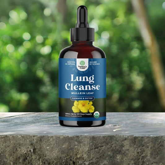 Lung Detox Tincture – Mullein Leaf Cleanse & Detox