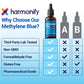 HARMONIFY Methylene Blue 50 ML (1.69 FL OZ) USP Grade %1